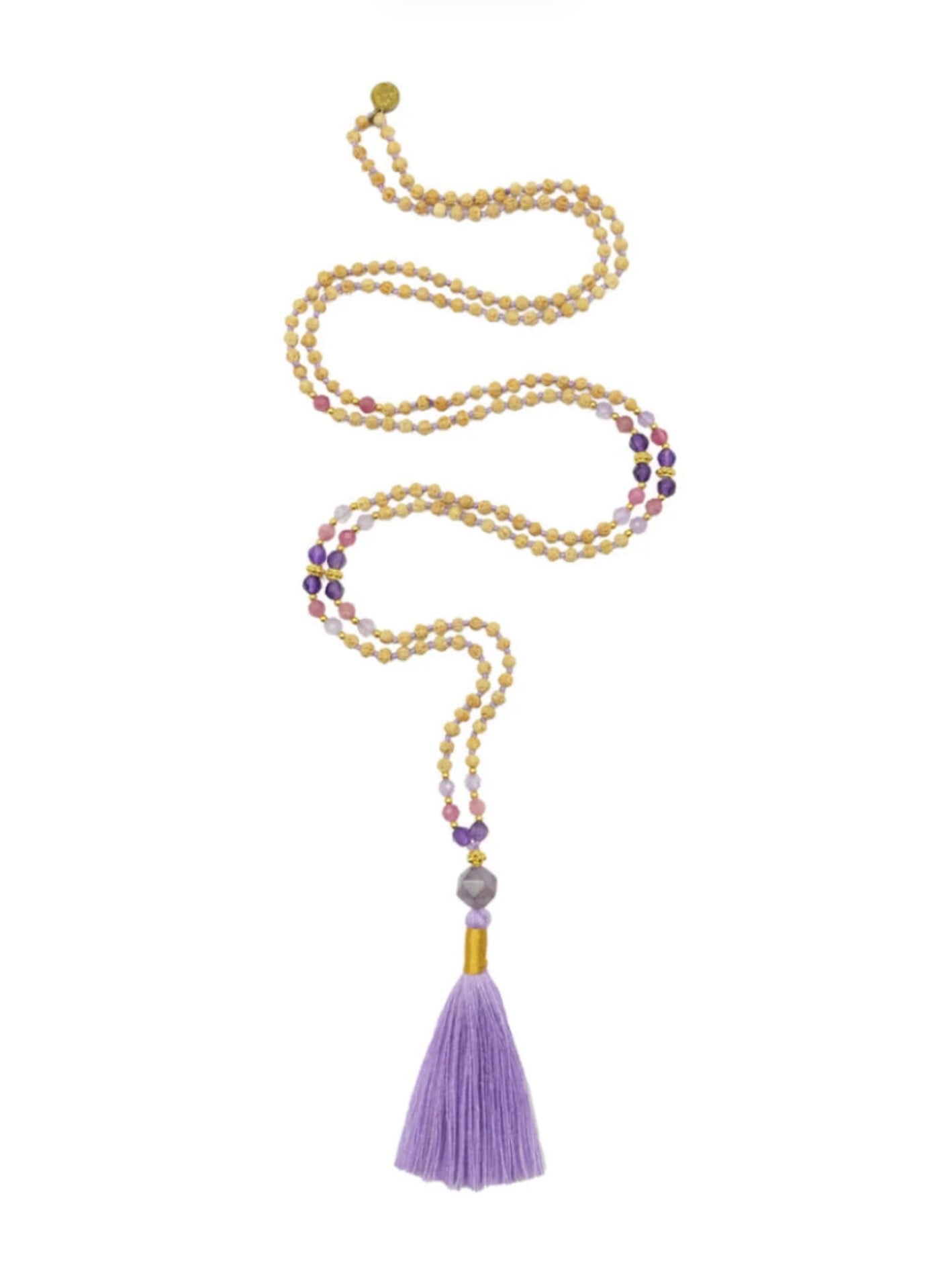 Lavender Heart Mala