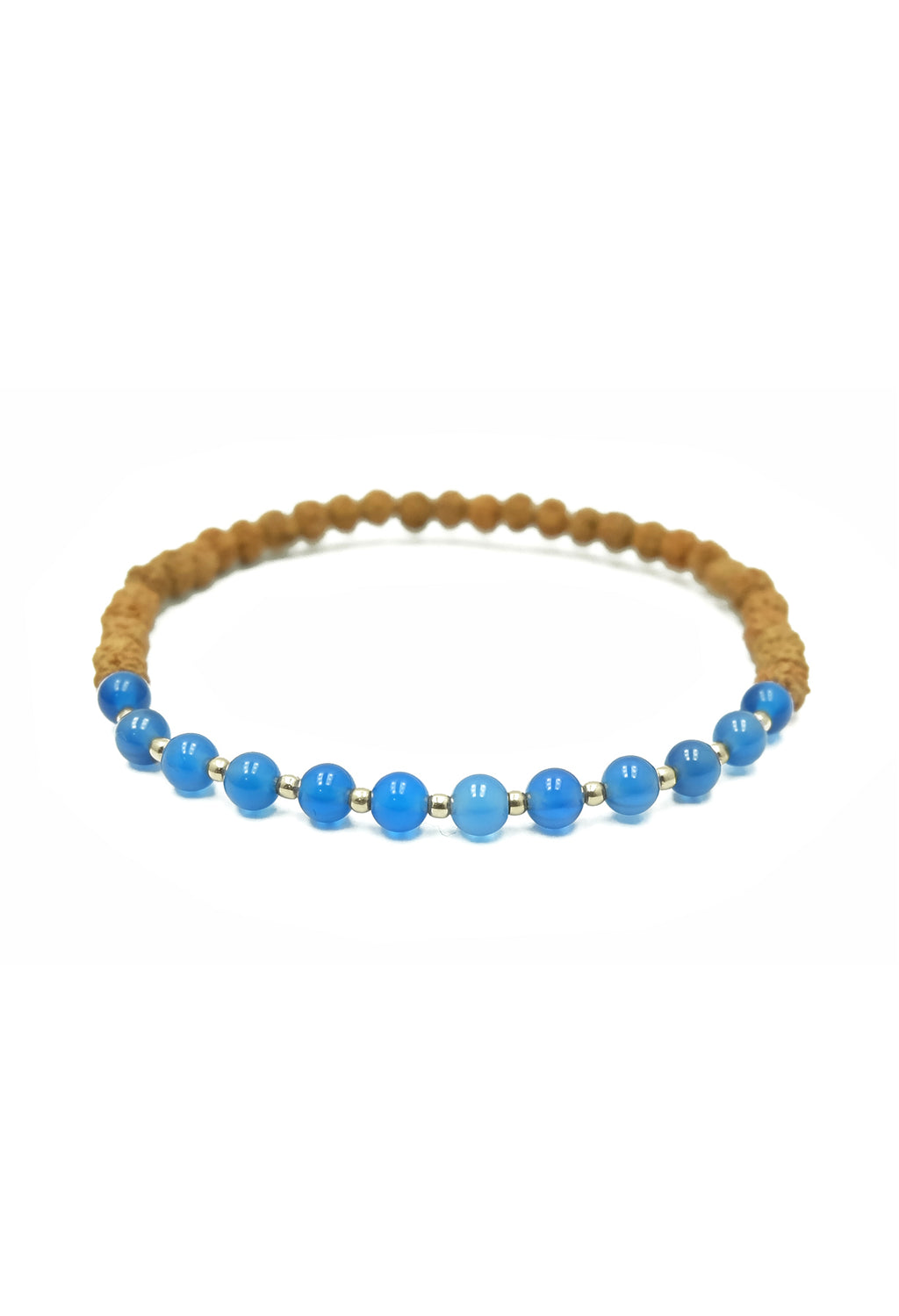 Aum Indigo Gold Clarity Bracelet